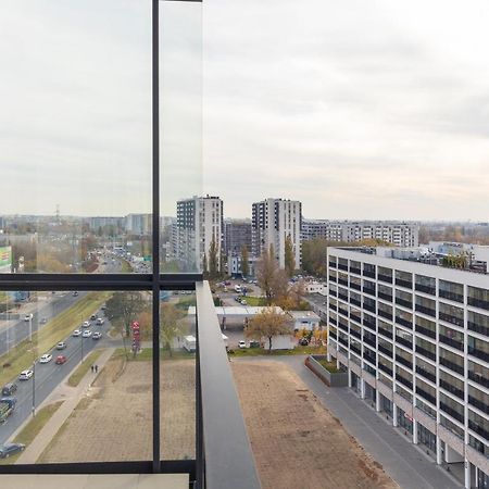 Wola Chic Blue Apartment Varsó Kültér fotó
