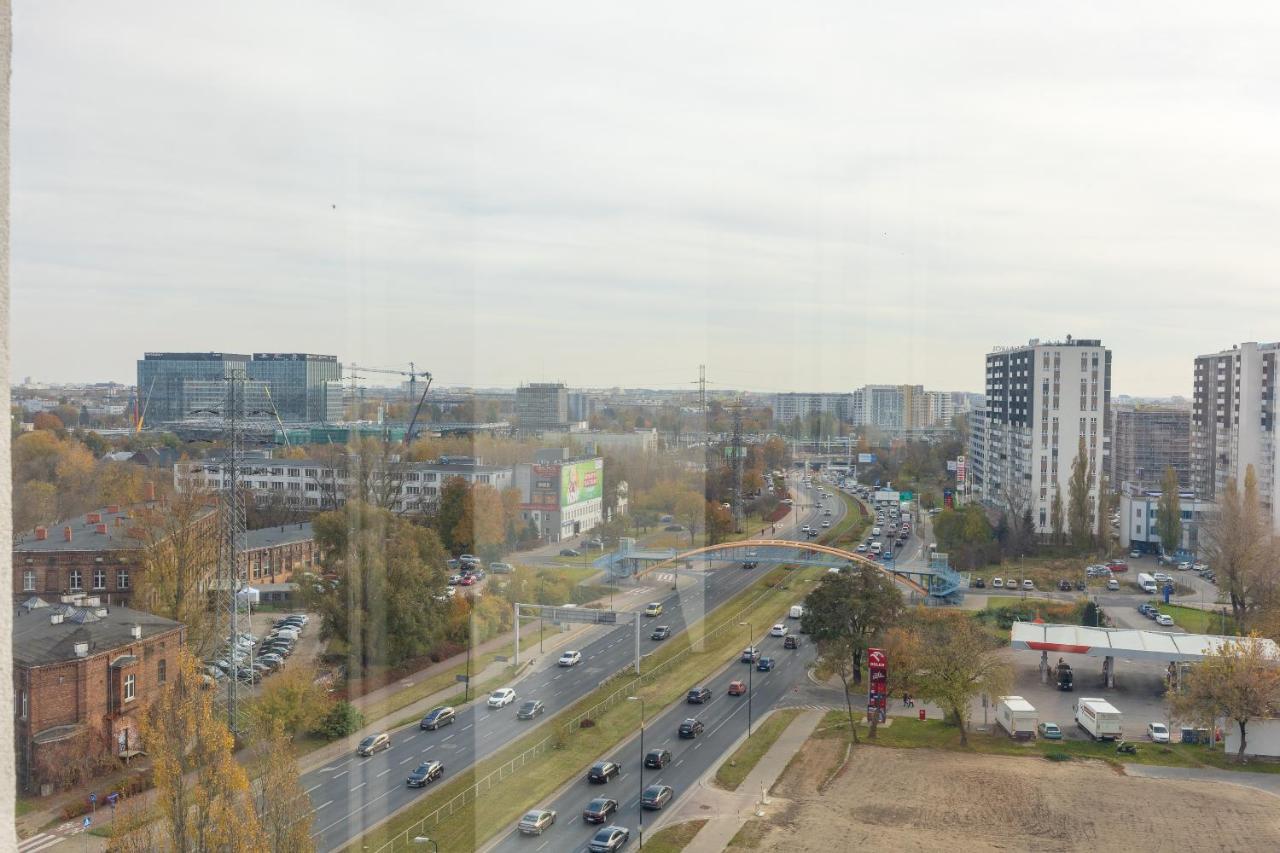 Wola Chic Blue Apartment Varsó Kültér fotó