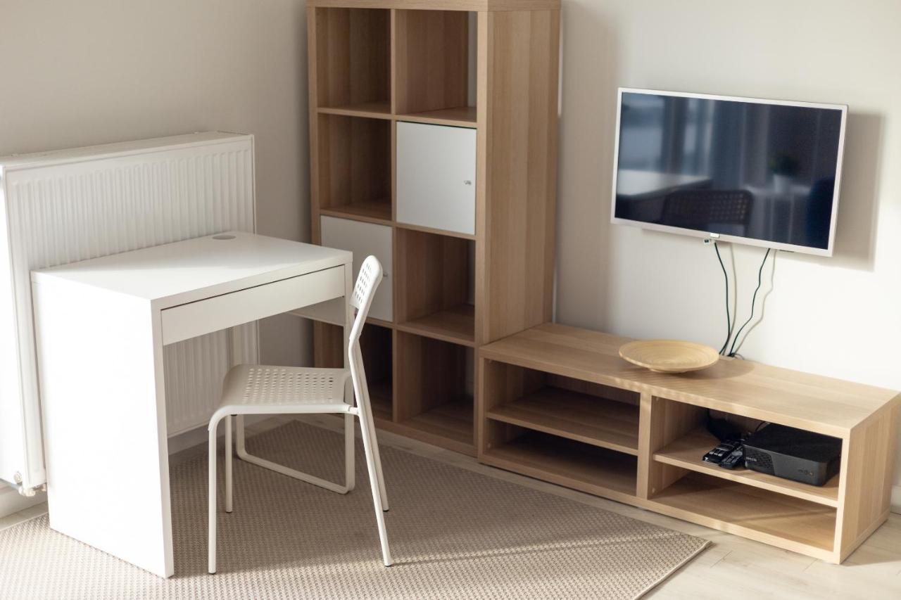 Wola Chic Blue Apartment Varsó Kültér fotó